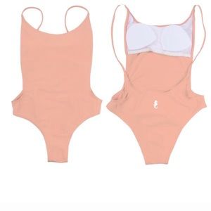 Selling peach one piece sunny suit